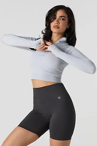 Active Side Ribbed Short