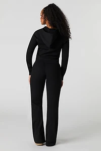 Pantalon côtelé évasé Active