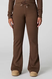 Pantalon côtelé évasé Active