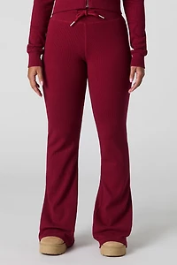Pantalon côtelé évasé Active