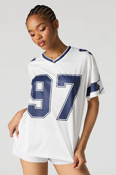 T-shirt surdimensionné imprimé