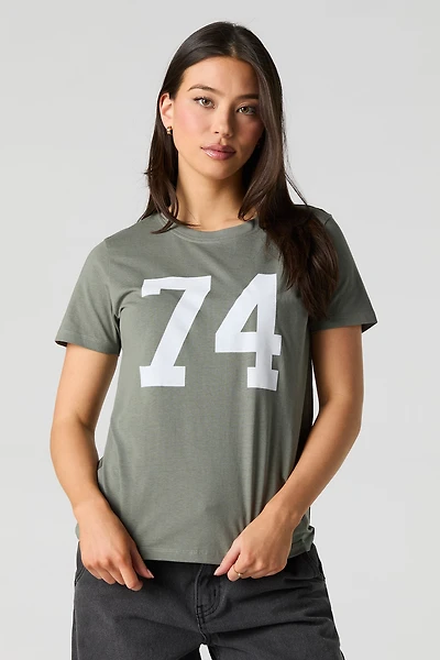 T-shirt à imprimé 74 Flock
