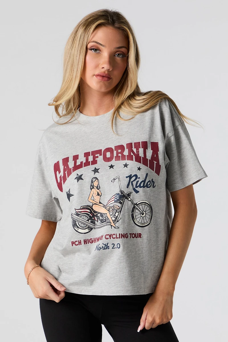 California Rider Graphic T-Shirt