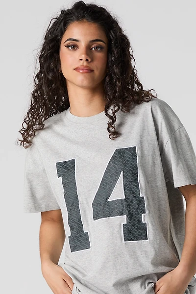 Embroidered Graphic T-Shirt