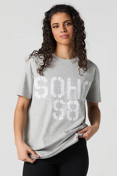 SoHo Graphic Oversized T-Shirt