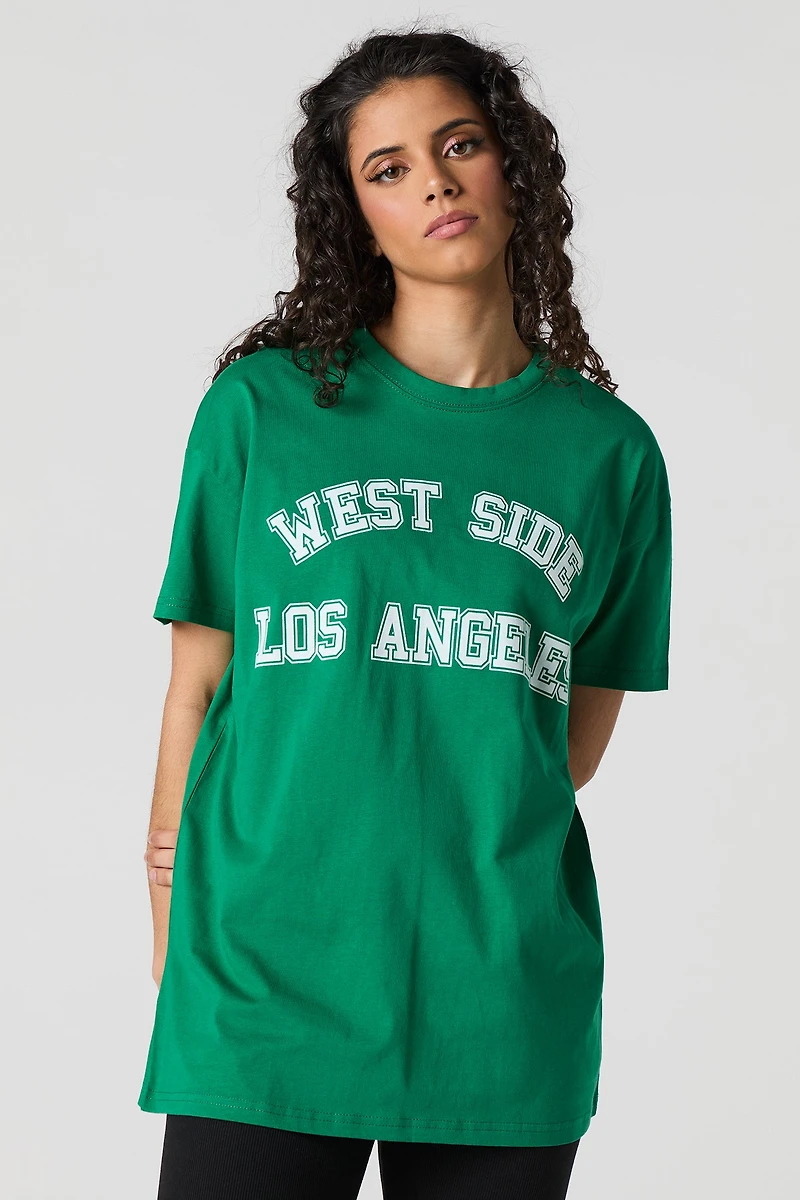 T-shirt surdimensionné à imprimé West Side HD