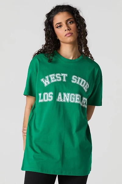 T-shirt surdimensionné à imprimé West Side HD