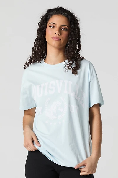 T-shirt surdimensionné à imprimé Louisville HD