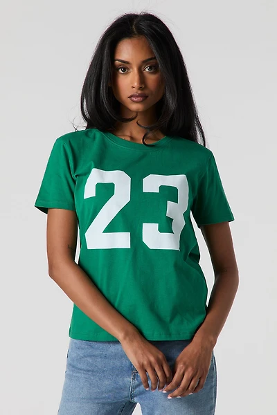 Flock Print T-Shirt