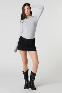 High Neck Long Sleeve Bodysuit