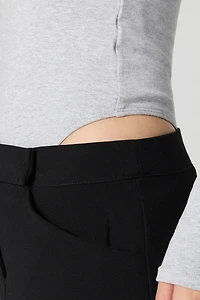 High Neck Long Sleeve Bodysuit