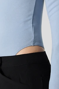 High Neck Long Sleeve Bodysuit
