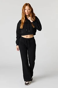 Fleece Bootcut Sweatpant