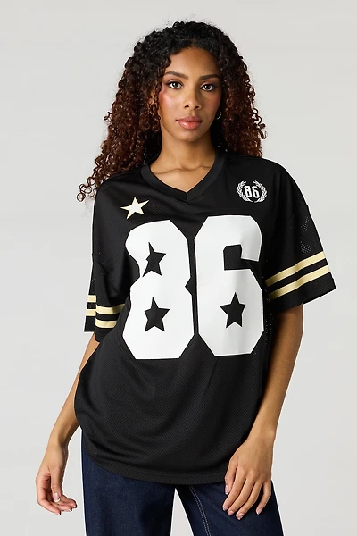 Graphic Mesh Jersey