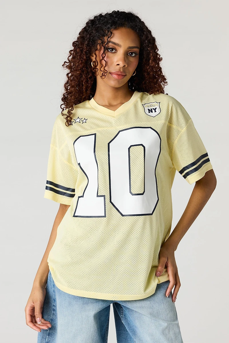 Graphic Mesh Jersey