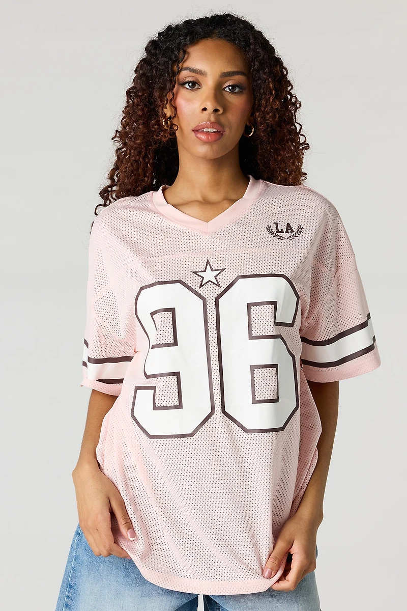 Graphic Mesh Jersey