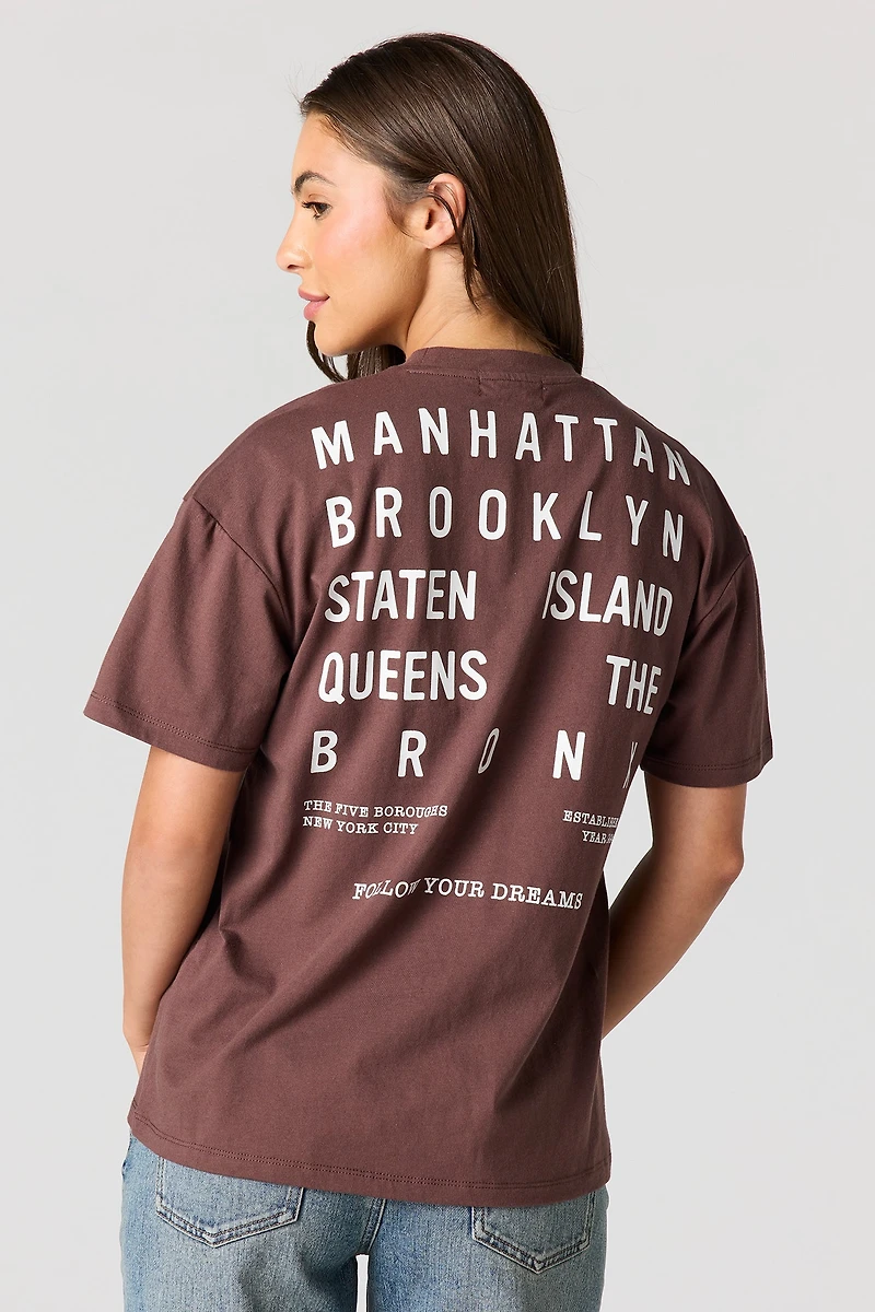 Destination Graphic Boyfriend T-Shirt