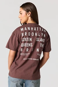 Destination Graphic Boyfriend T-Shirt