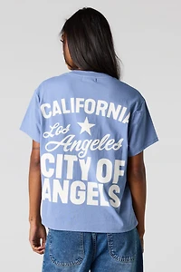 California Graphic Boxy Boyfriend T-Shirt
