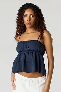 Ruffle Babydoll Tank