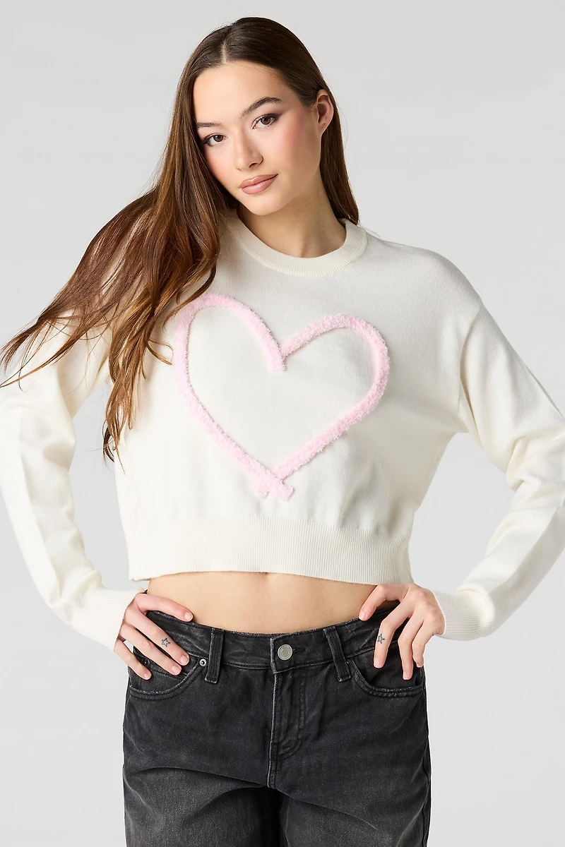 Fuzzy Knit Sweater