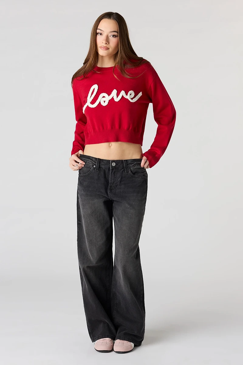 Fuzzy Knit Sweater