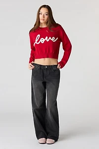 Fuzzy Knit Sweater