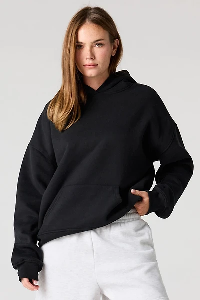 Luxe Fleece Boxy Hoodie