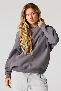 Luxe Fleece Oversized Sweatshirt