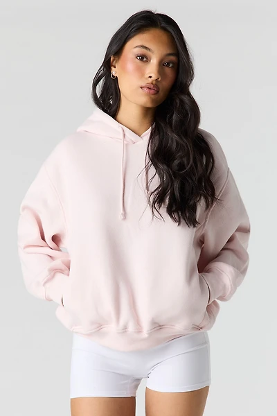 Fleece Boxy Hoodie