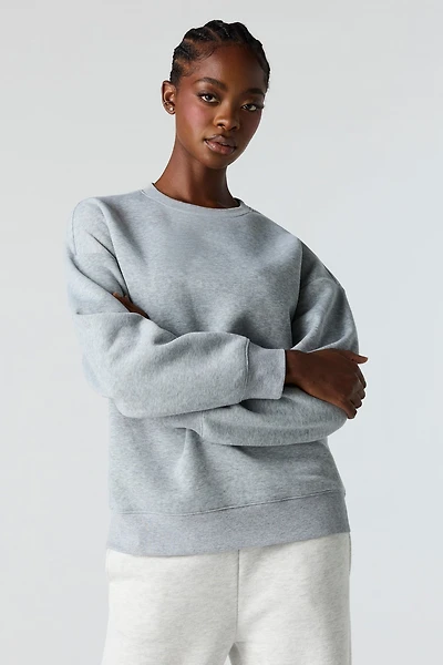 Oversized Fleece Sweatshirt