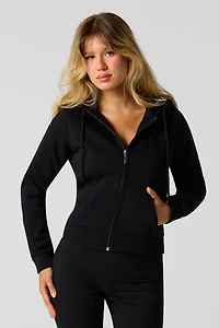 Fleece Zip-Up Hoodie