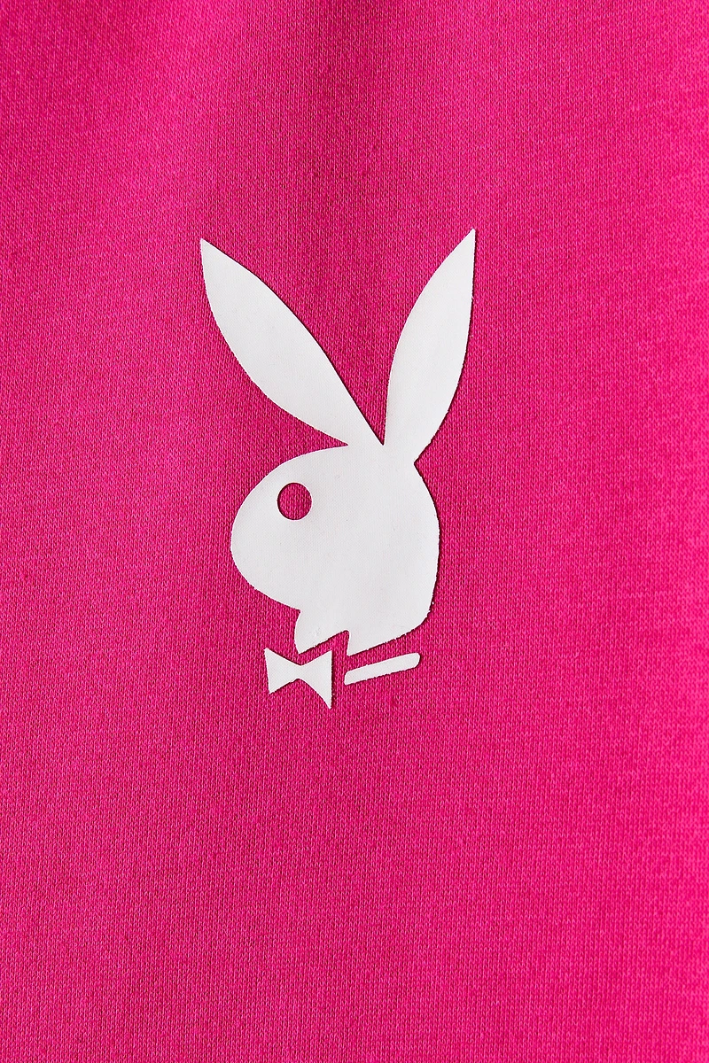 Chandail en molleton surdimensionné à imprimé Playboy