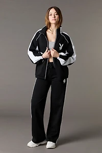 Jacket à blocs de couleurs imprimé Playboy