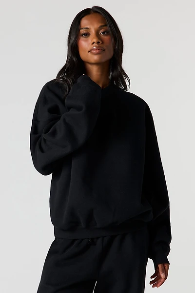 Luxe Fleece Boxy Sweatshirt