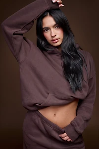 Luxe Fleece Boxy Hoodie