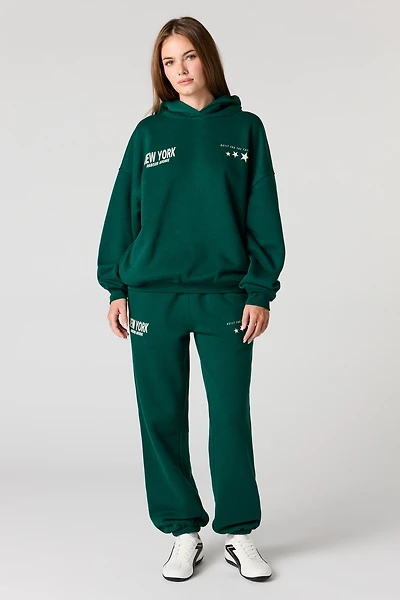 NY HD Print Fleece Jogger