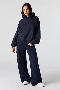 Ultra Wide Fleece Cargo Sweatpant