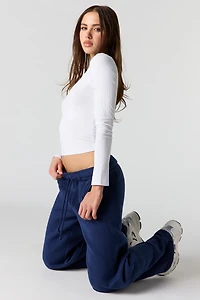 Pantalon baggy en molleton