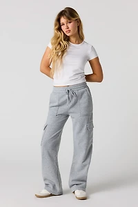 Fleece Cargo Sweatpant