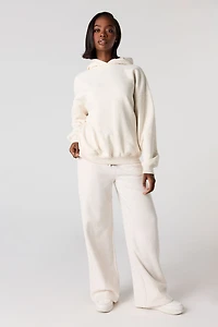 Pantalon d'entraînement baggy à taille basse en molleton