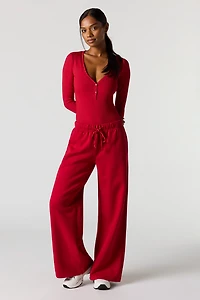 Fleece Ultra Baggy Drawstring Sweatpant