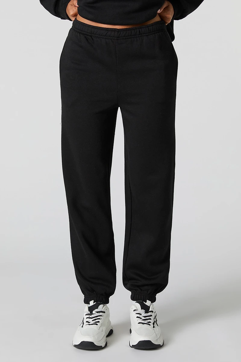 Fleece Boyfriend Jogger