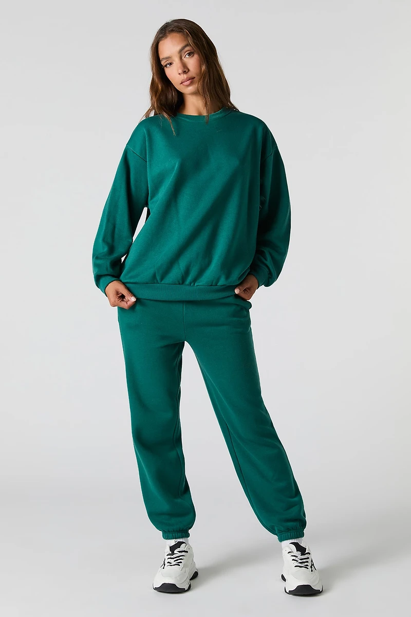 Fleece Boyfriend Jogger