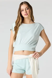 Striped Dolman Top