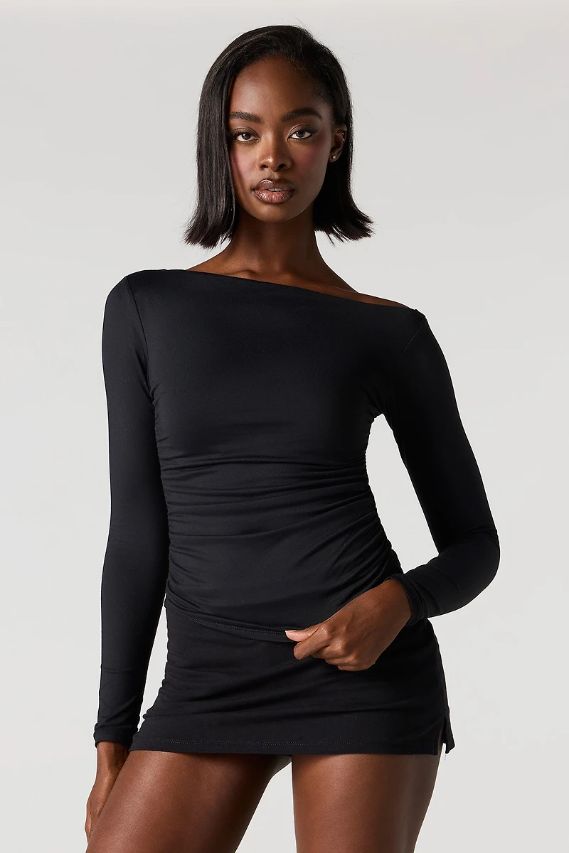 Contour Asymmetrical Shoulder Classic Top