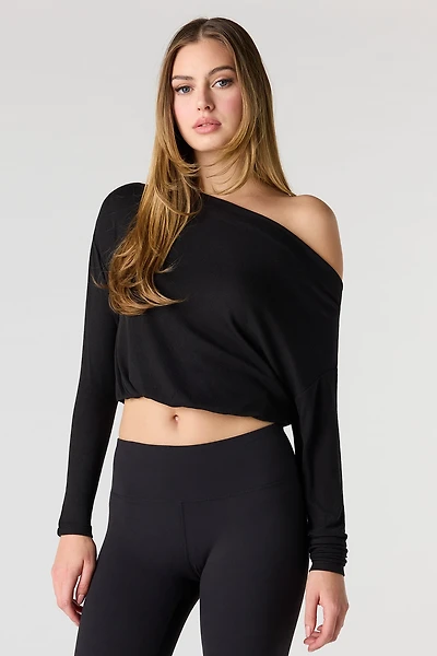 Off Shoulder Dolman Top