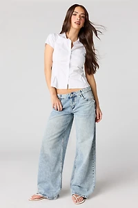 Low Rise Super Baggy Jean