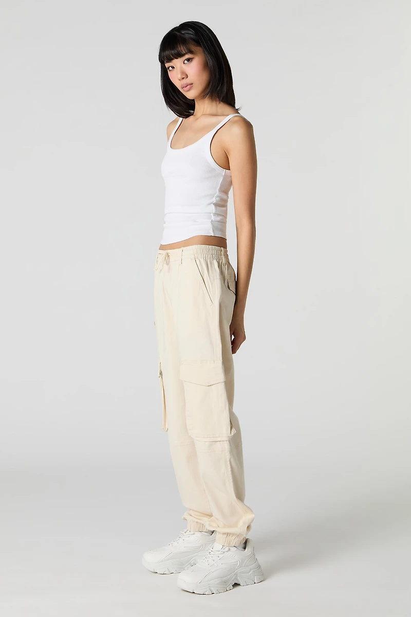 Drawstring Cargo Jogger