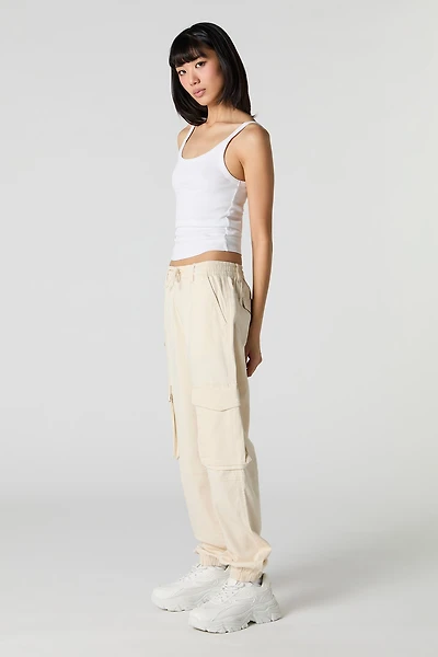 Drawstring Cargo Jogger